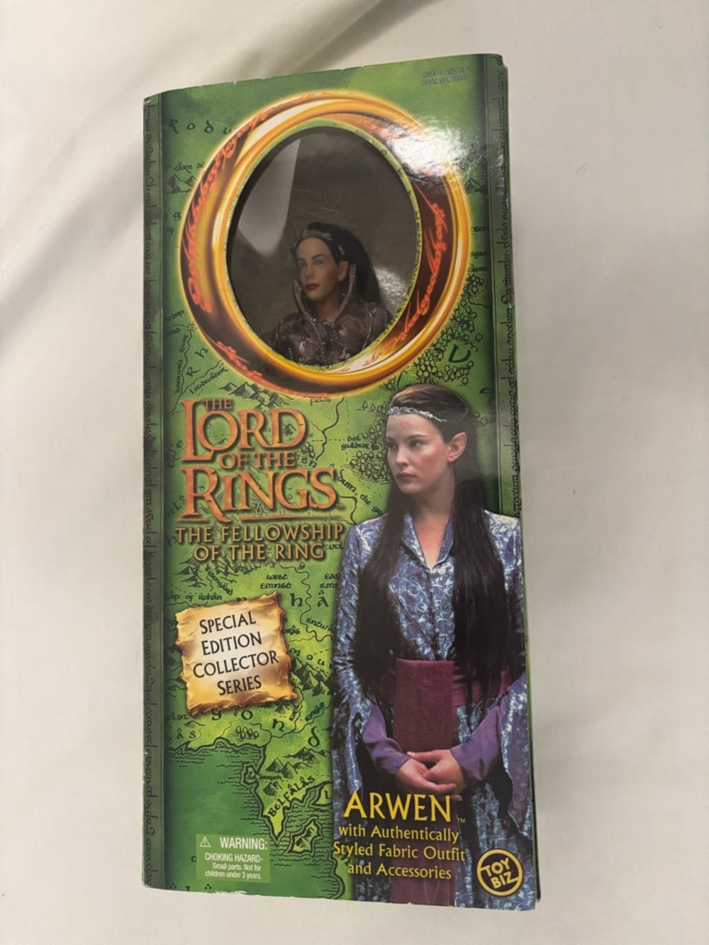 LOTR Arwen 12” Toy Biz Collector Figure 2001 NRFB Evenstar